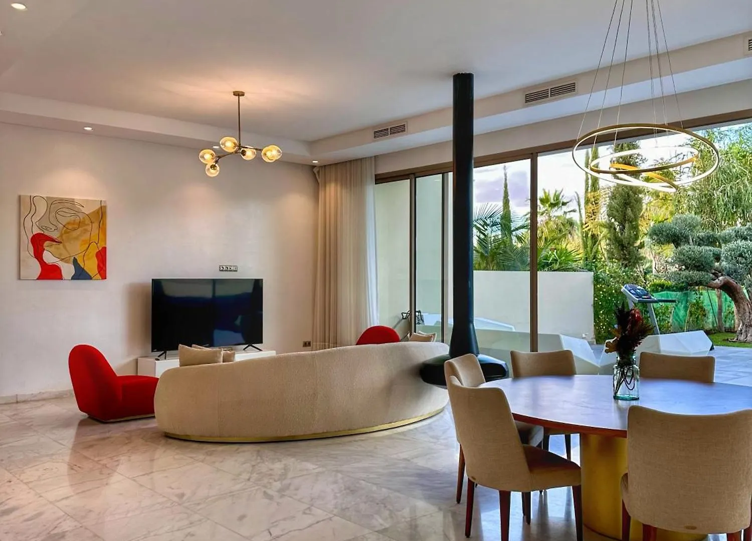Villa White Argan Golf Piscine Chauffee Marrakesh