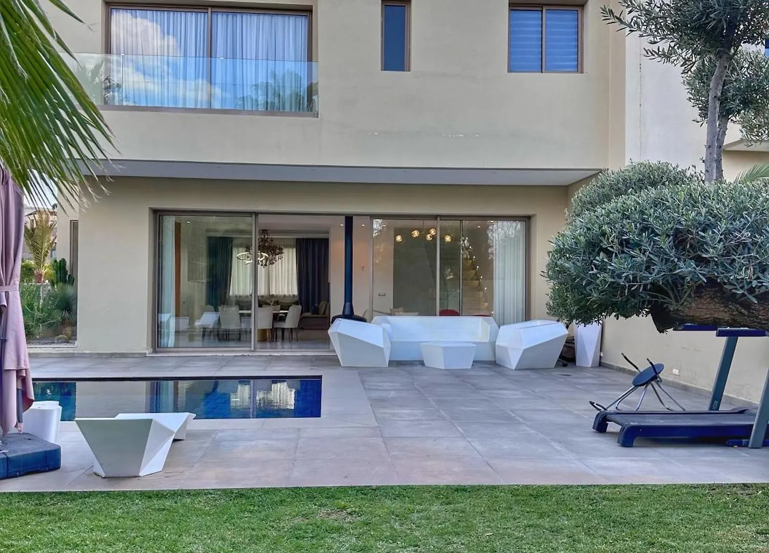 Villa White Argan Golf Piscine Chauffee Marrakesh Morocco