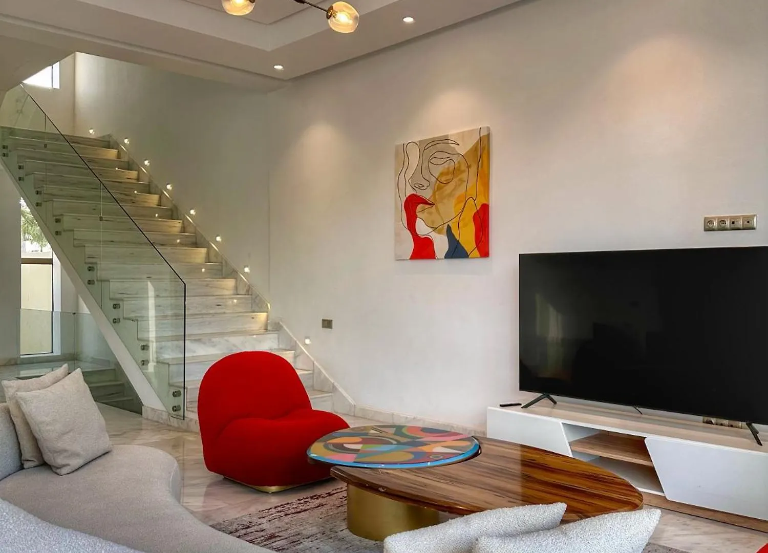 Villa White Argan Golf Piscine Chauffee 马拉喀什