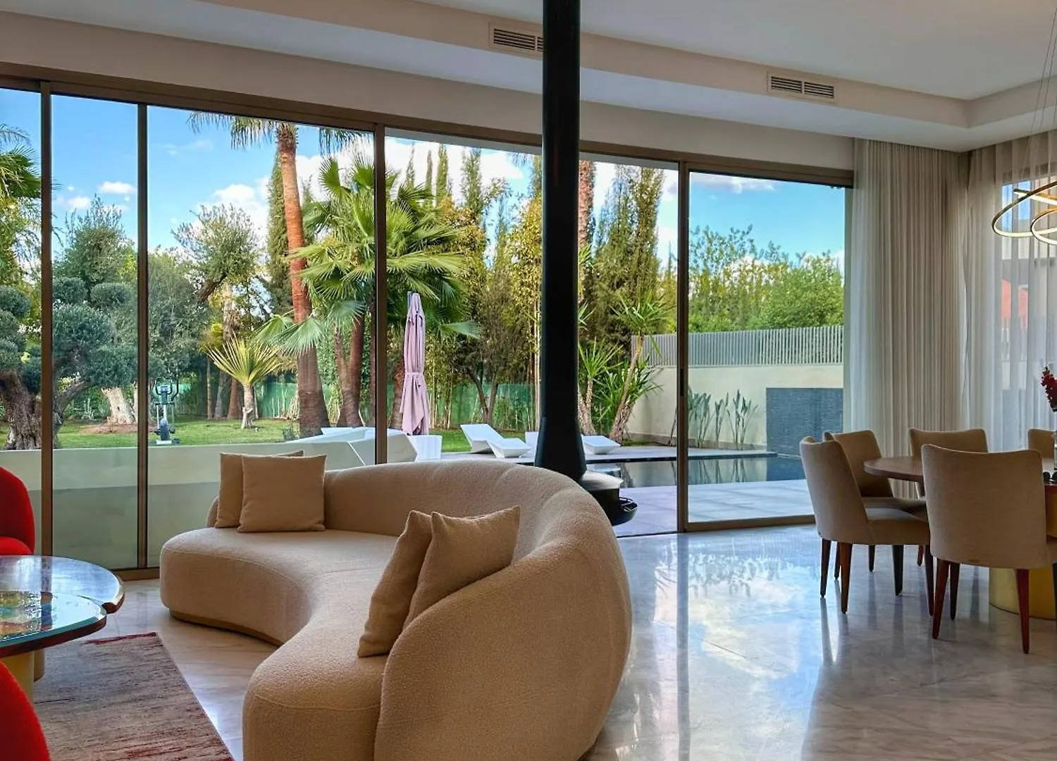 Villa White Argan Golf Piscine Chauffee 马拉喀什 摩洛哥